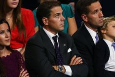 Ashley, Hunter y Beau Biden en una imagen de 2012.