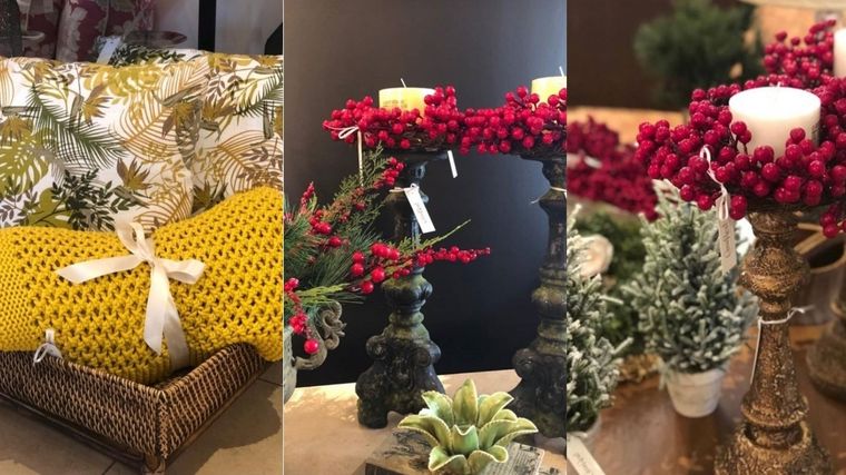 Elegí tus objetos navideños en la feria de garaje de Casa Real.