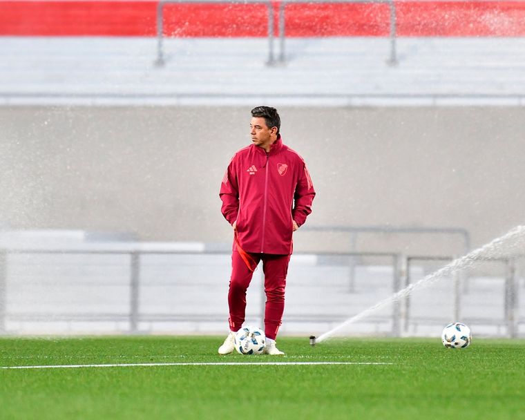 Marcelo Gallardo tiene la cabeza puesta en la Copa Libertadores. Foto: Prensa River Plate