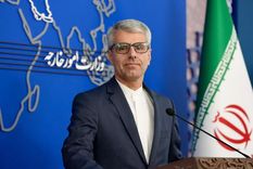 El ministro de Exteriores de Irán, Ismail Bagaei.