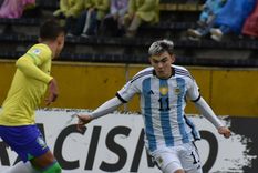 Argentina Sub 17 perdió el clásico contra Brasil y no podrá salir campeón del Sudamericano en Ecuador Foto: AFA