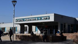 La niña que fue baleada en Godoy Cruz se encuentra internada en el Hospital Humberto Notti.