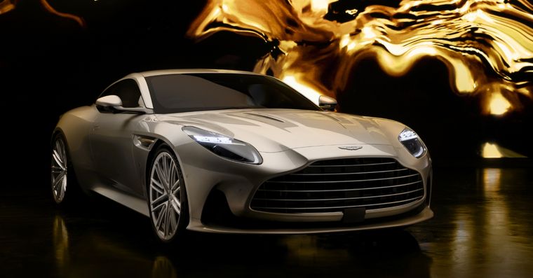 El exclusivo Aston Martin bañado en oro Foto: Aston Martin