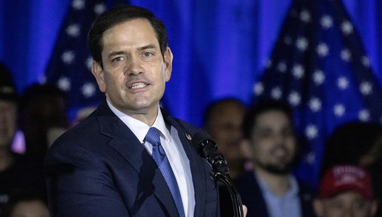 Marco Rubio, delegado de Trump en Estambul. Foto: EFE