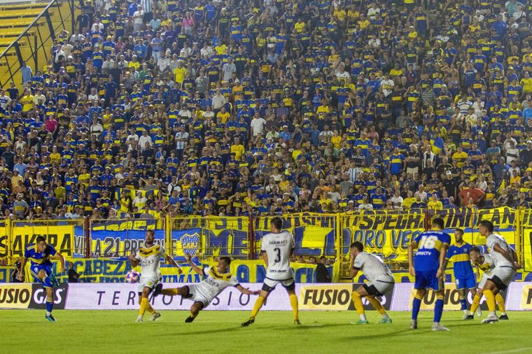 Imágenes de la victoria de Boca ante Olimpo Foto: Télam