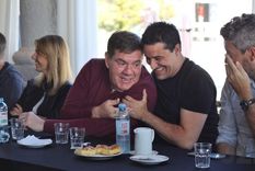 Guillermo Montenegro y Maxi Abad Foto: 0223