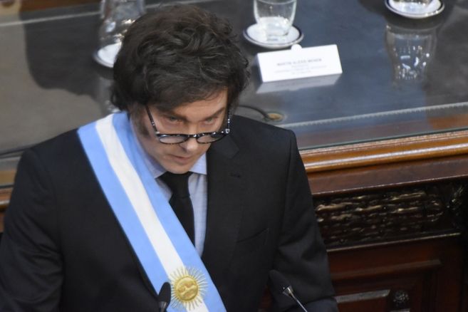 El presidente Javier Milei dará un discurso por cadena nacional el mismo día que enviará el Presupuesto 2026 al Congreso. Foto: Juan Mateo Aberastain Zubimendi / MDZ.