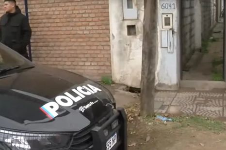 La casa en donde hallaron el cuerpo Foto: NA