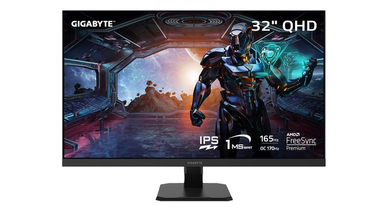 El panel de 31,5 pulgadas de Gigabyte permite forzar su frecuencia de fábrica a través de un menú de control interno hasta alcanzar una aceleración lógica de 170 Hz. El panel de 31,5 pulgadas de Gigabyte permite forzar su frecuencia de fábrica a través de un menú de control interno hasta alcanzar una aceleración lógica de 170 Hz.