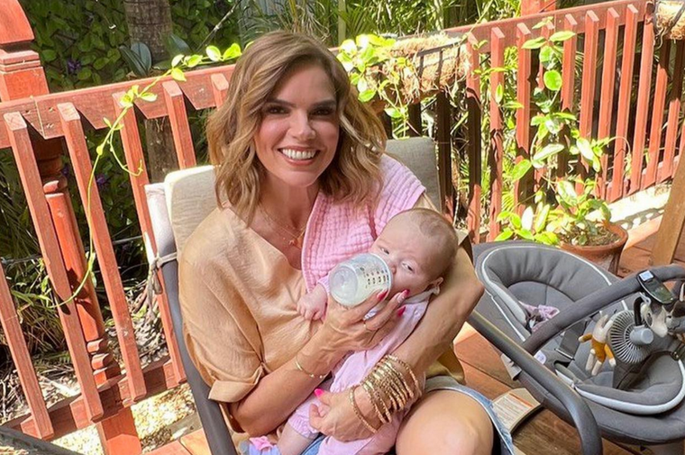 Rashel Díaz es una popular presentadora cubana que disfruta de su familia cada vez que puede.