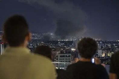 MDZol | Los residentes de Beirut han visto la escalada de combates entre Hezbolá e Israel. Foto: Getty Images