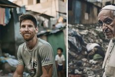 El artista recreó a decenas de famosos y celebridades en contexto de pobreza Foto: @arteficialismo El artista recreó a decenas de famosos y celebridades en contexto de pobreza Foto: @arteficialismo