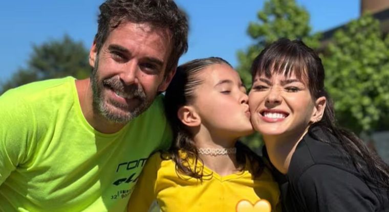 Benjamín Vicuña tuvo un enternecedor gesto con Rufina, hija de su expareja María Eugenia Suárez y Nicolás Cabré.