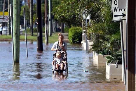 Mucha gente ha decidido no ser evacuada. Foto: Dpa.