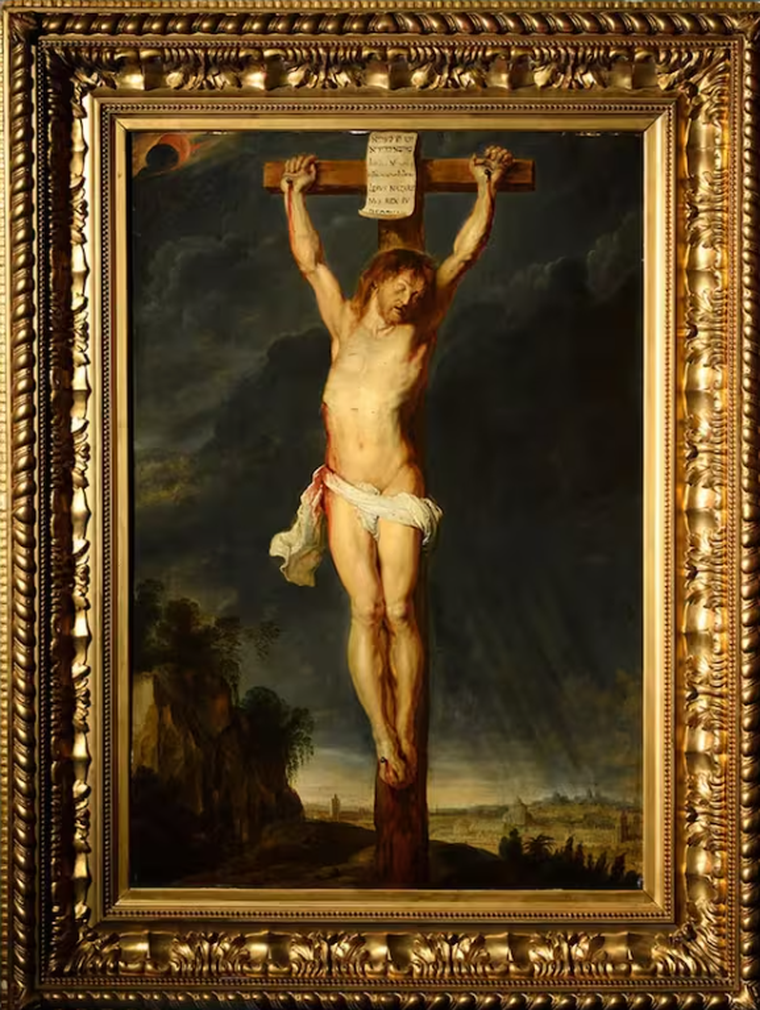 El Cristo ahora descubierto.