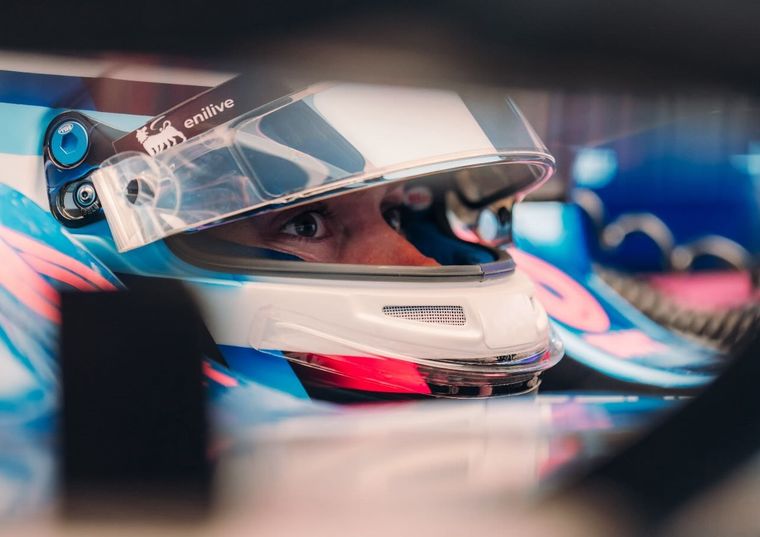 Franco Colapinto se prueba en el Red Bull Ring de Austria. Foto: Instagram Alpine. Franco Colapinto se prueba en el Red Bull Ring de Austria. Foto: Instagram Alpine.