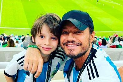 MDZol | Marcelo Tinelli se mostró orgulloso por el entrenamiento al aire libre de su hijo menor, Lolo. Foto: Instagram @marcelotinelli