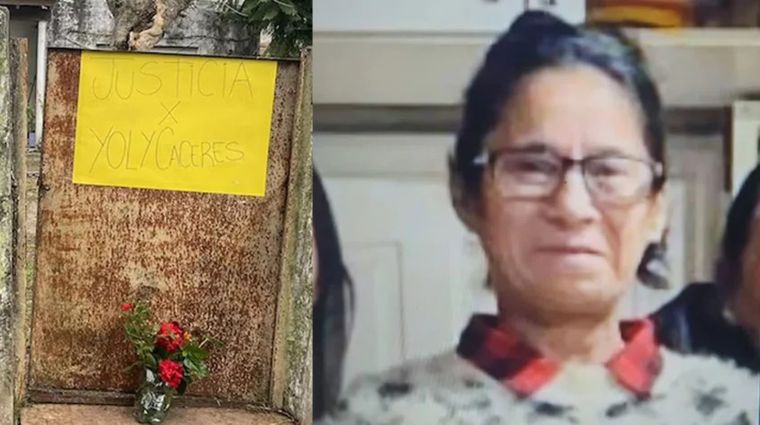 Yolanda Cáceres fue asesinada en su casa de Los Polvorines. El presunto asesino, Esteban Amarilla es intensamente buscado.