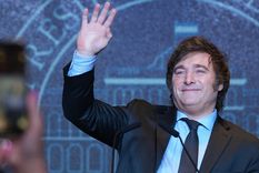 Sin ser peronista, Milei usó una frase de Perón. Foto: Noticias Argentinas