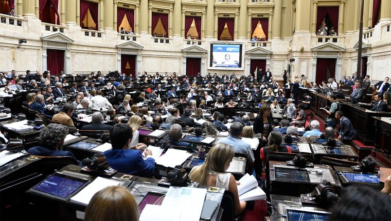 La UCR busca incluir la reforma laboral en el tratamiento de la Ley Bases Foto: Prensa Diputados