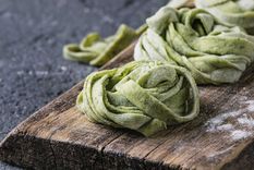 fideos tallarines caseros de espinaca ¡sabrosos y en pocos pasos!