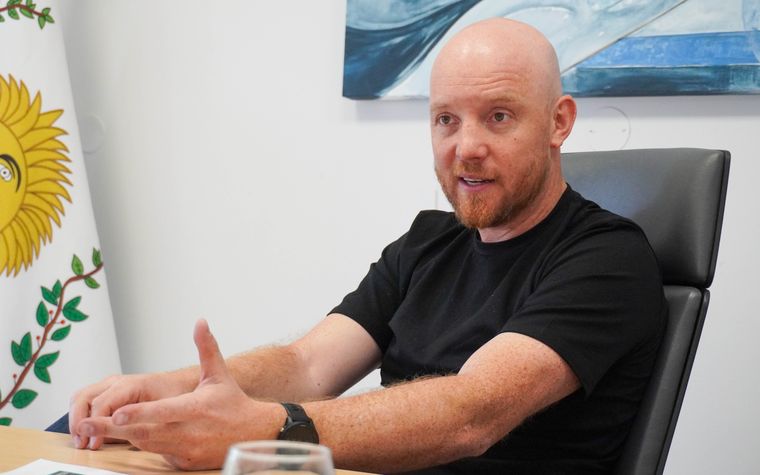 El intendente de Luján de Cuyo, Esteban Allasino, en diálogo con MDZ.&nbsp;