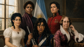 Las mujeres cumplieron con un rol fundamental en la independencia que inició con la Revolución de Mayo.