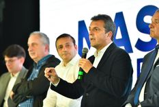 Sergio Massa prometió regresar en septiembre para poner en vigencia la Zona aduanera especial. Foto: Prensa Massa