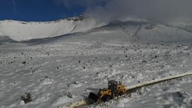 La Ruta 222 se encuentra difícil de transitar Foto: Gobierno La Ruta 222 se encuentra difícil de transitar Foto: Gobierno