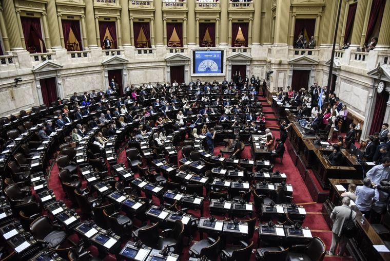 Cámara de Diputados de la Nación. Foto: Prensa Diputados