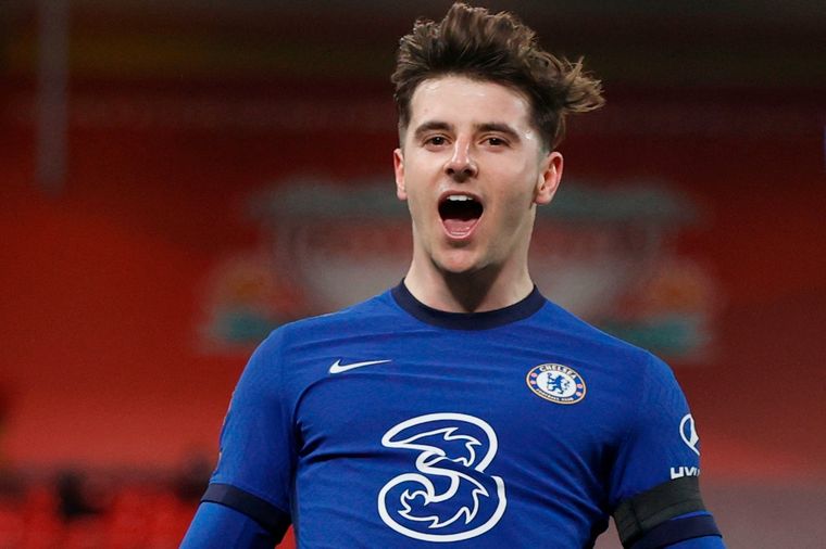 Mason Mount, del Chelsea. Foto: @ChelseaFC_Sp