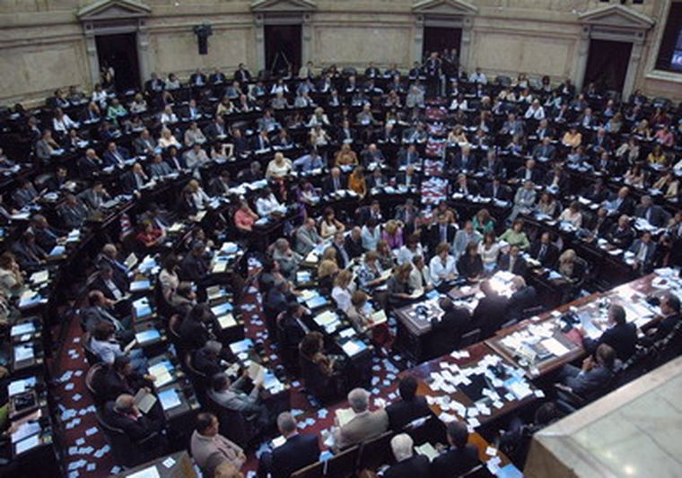 La iniciativa quedaría sancionada en horas de la tarde Foto: NA