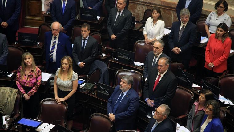 La Cámara Alta se aumentó la dieta a 4 millones. Sin embargo, se puede derogar. Foto: NA