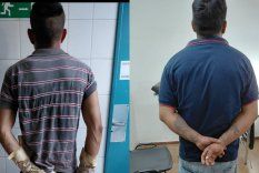 Los dos sospechosos detenidos por el ataque a Rodrigo Costilla Moreno en plena pelea callejera en Tunuyán.