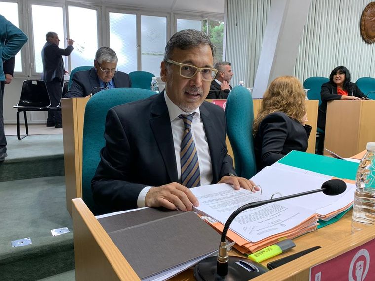 El diputado Javier Pérez Gallart, quien murió hoy. Foto: Twitter  Javier Pérez Gallart