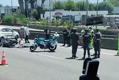 El hecho ocurrió a la altura del kilómetro 25. Foto: Captura de video