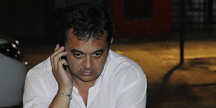 Carlos Aranda se mostró afectado por el asesinato de Matías. Foto: Nacho Gaffuri / MDZ