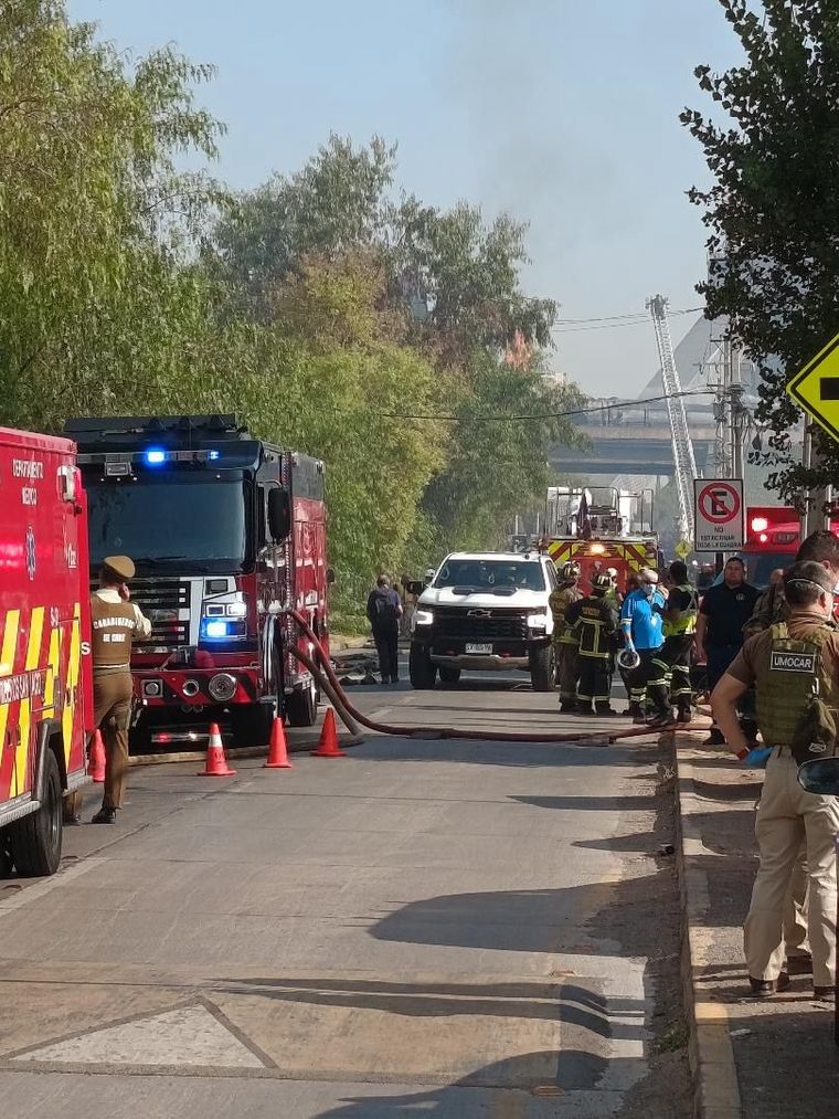 Hay controles en la zona lindante al accidente. Hay controles en la zona lindante al accidente.