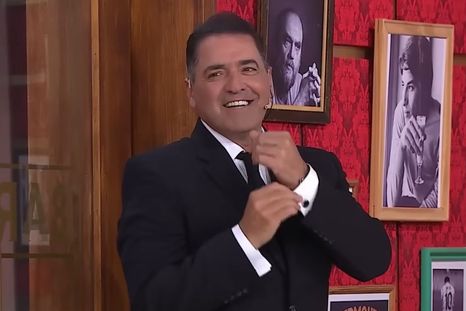 Mariano se luce en Polémica. Foto: captura de video/ América TV. Mariano se luce en Polémica. Foto: captura de video/ América TV.