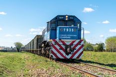 La red ferroviaria argentina cuenta con 36.966 kilómetros de longitud entre los de pasajeros, los turísticos y los de carga Foto: Telam