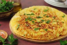 Receta clásica de tortilla de papa italiana Receta clásica de tortilla de papa italiana