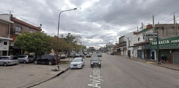 La zona en donde fue asesinada la pareja de jubilados Foto: Google Maps