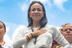 María Corina Machado habló con BBC Mundo a pocos días del 10 de enero. Foto: BBC María Corina Machado habló con BBC Mundo a pocos días del 10 de enero. Foto: BBC