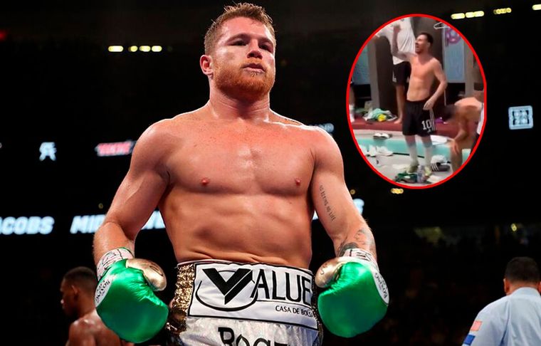 Canelo fue nuevamente duro contra Messi.