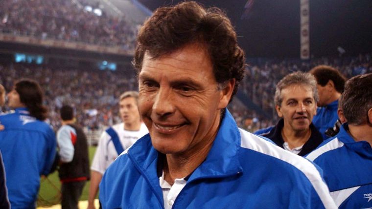 Russo, campeón con Vélez en el Clausura del 2005. 