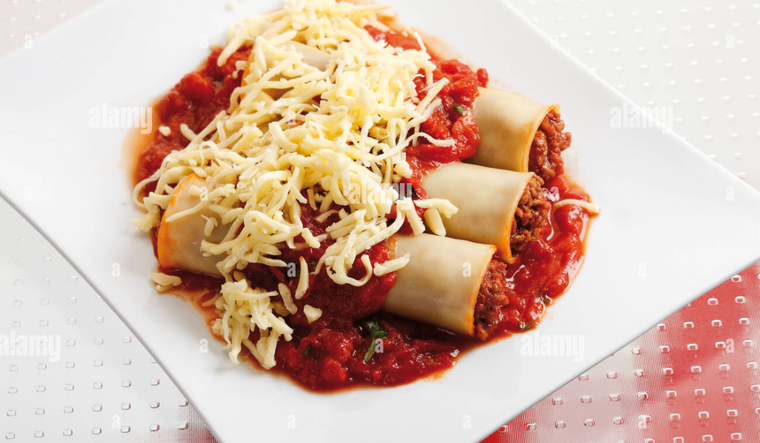 Cannelloni caseros: receta de carne y ricotta paso a paso Foto: Shutterstock