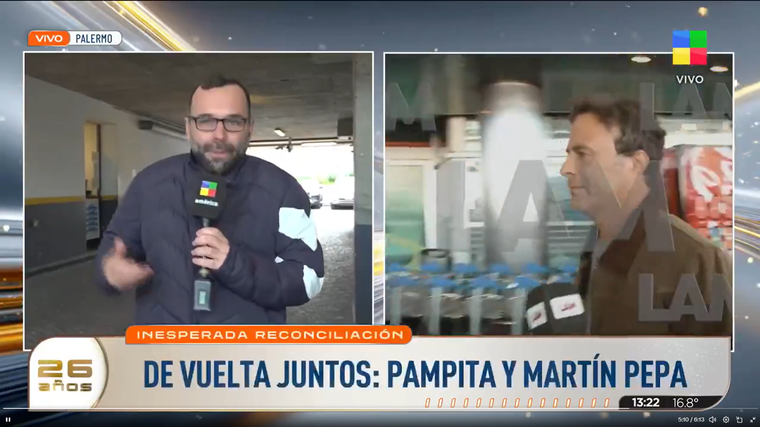 Pampita y Martín Pepa nuevamente juntos. Pampita y Martín Pepa nuevamente juntos.