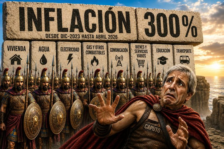 La inflación acumulada en la era Milei superó el 300%.