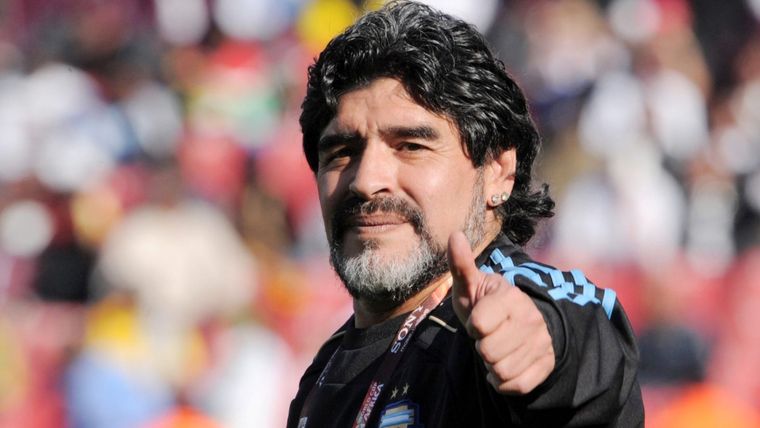 Diego Armando Maradona.