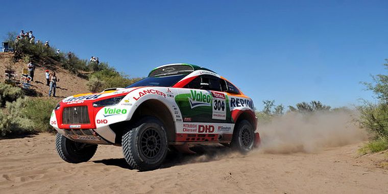 Esta foto es en Lavalle. Senegal quiere ser la alternativa del Dakar. Foto: Nacho Gaffuri / Archivo